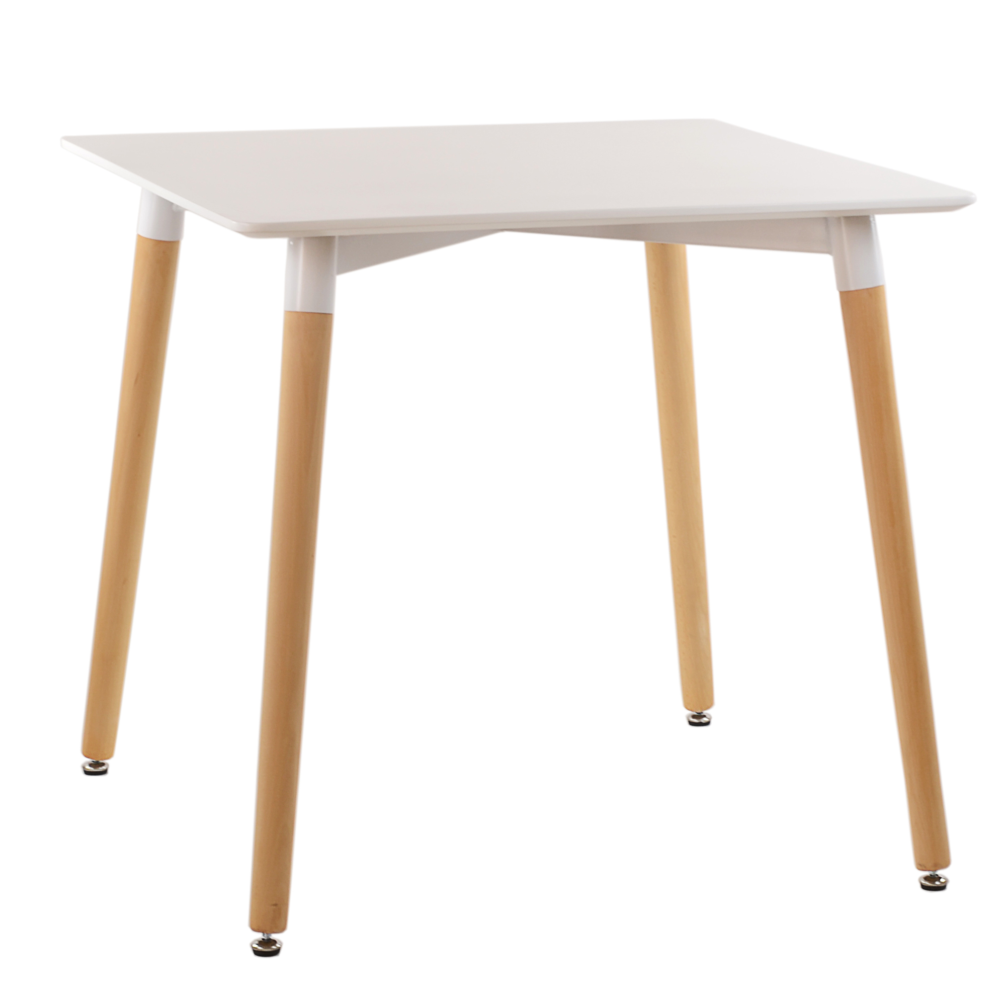 EAMES, стол, T-9, квадрат, 80х80см, белый, М