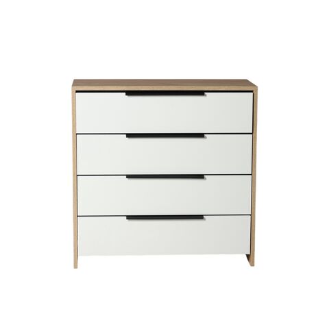 ДЕЛАНО, комод, 4 ящика, 75х33 см, бел 2