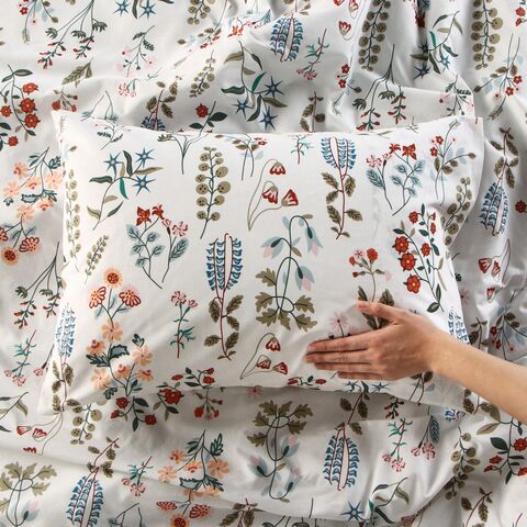 АЛЬПИЙСКИЙ ЛУГ, комплект постельного белья, 1,5 сп, поплин, разноцветный 6