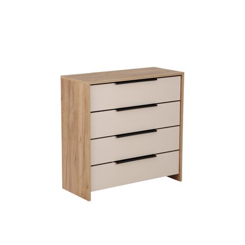 ДЕЛАНО, комод, 4 ящика, 75х33 см, кашемир 3