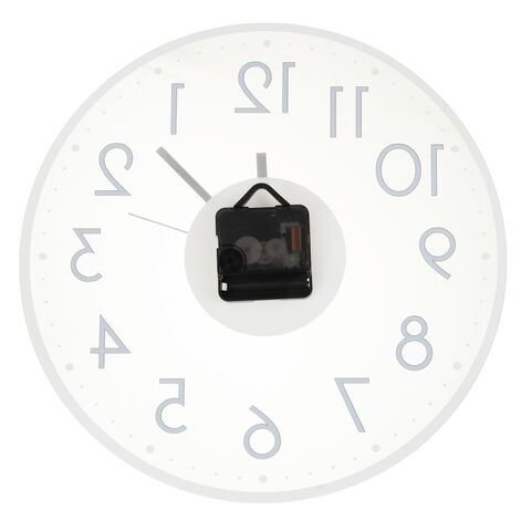 ХРОНОС, часы настенные интерьерные, прозрачное стекло, d-30см, 1xAA 3
