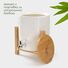 ЛИСТЬЯ, бочонок на подставке, с краником, 3,3 л, фарфор, белый 2