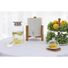ЛИСТЬЯ, бочонок на подставке, с краником, 3,3 л, фарфор, белый 7