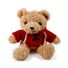 КИДС, мягкая игрушка, медведь в кофте, 30 см, красный 1