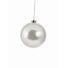 елочный шар серебристый матовый 1